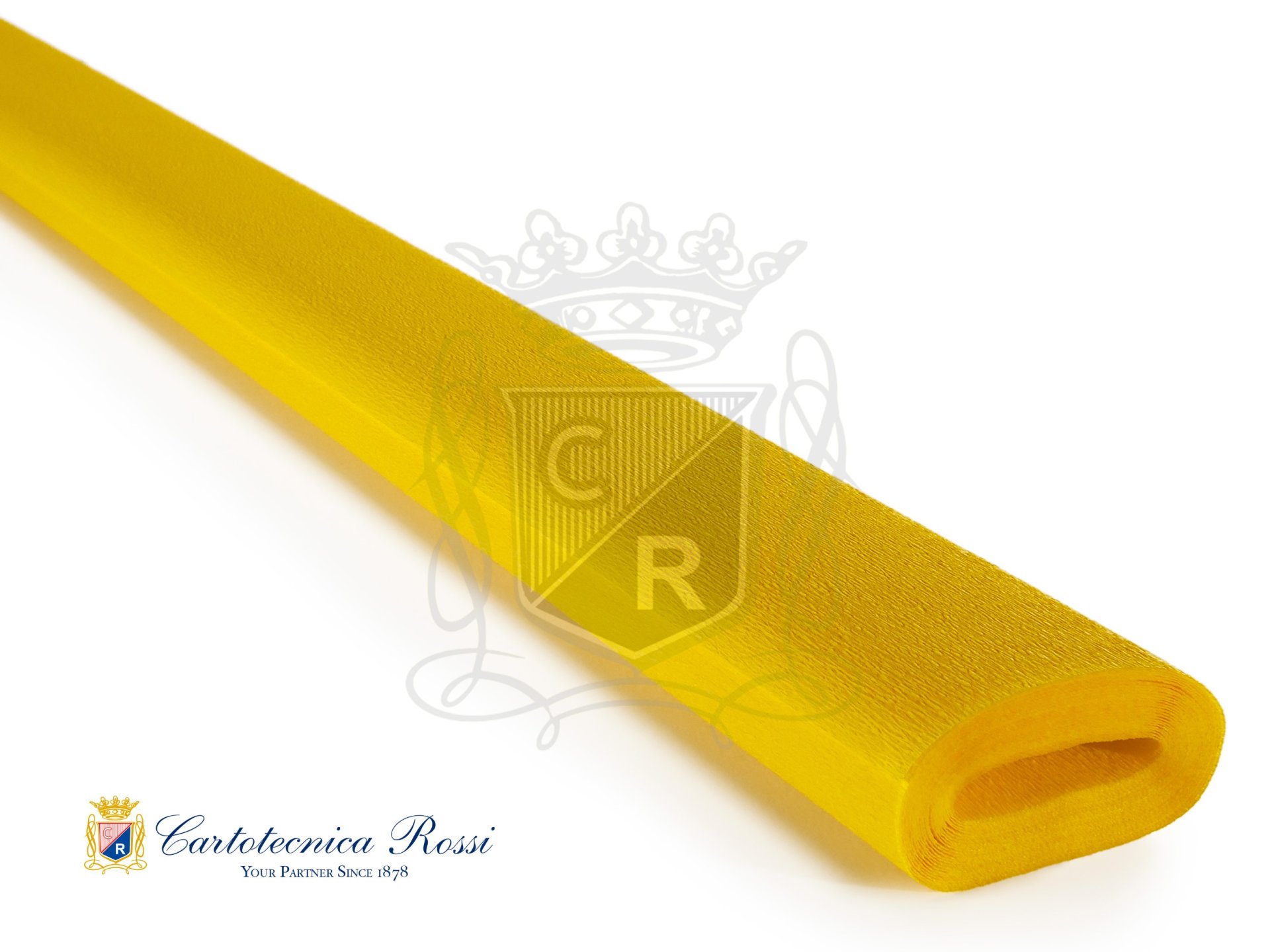 Crespate 'Hobby' 60g (48 g/m²) 50x250 Tinta Unita - Giallo