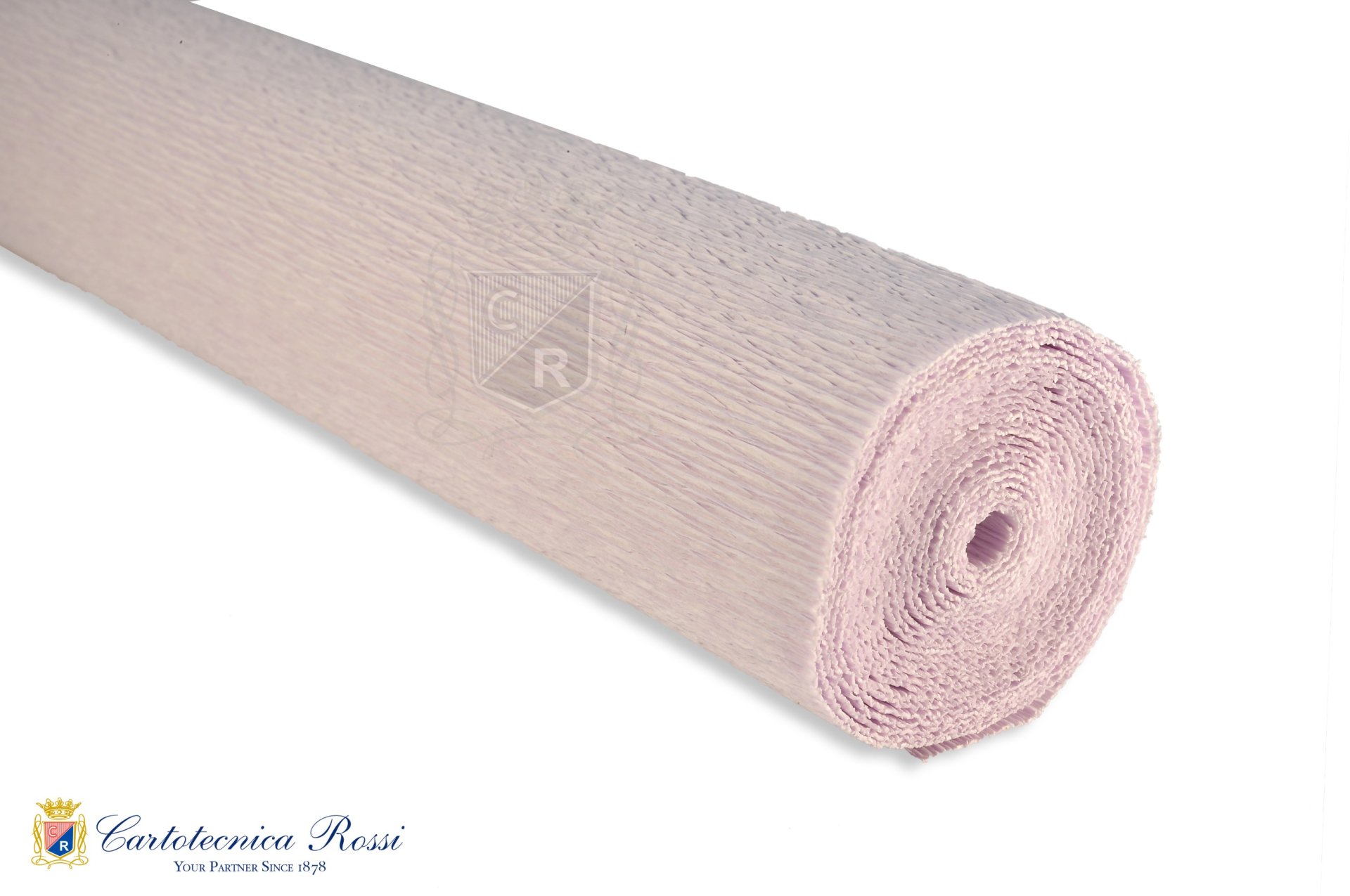 Crespate 'Artistica' 90g (120 g/m²) 50x150 Tinta Unita - Lilla Chiaro