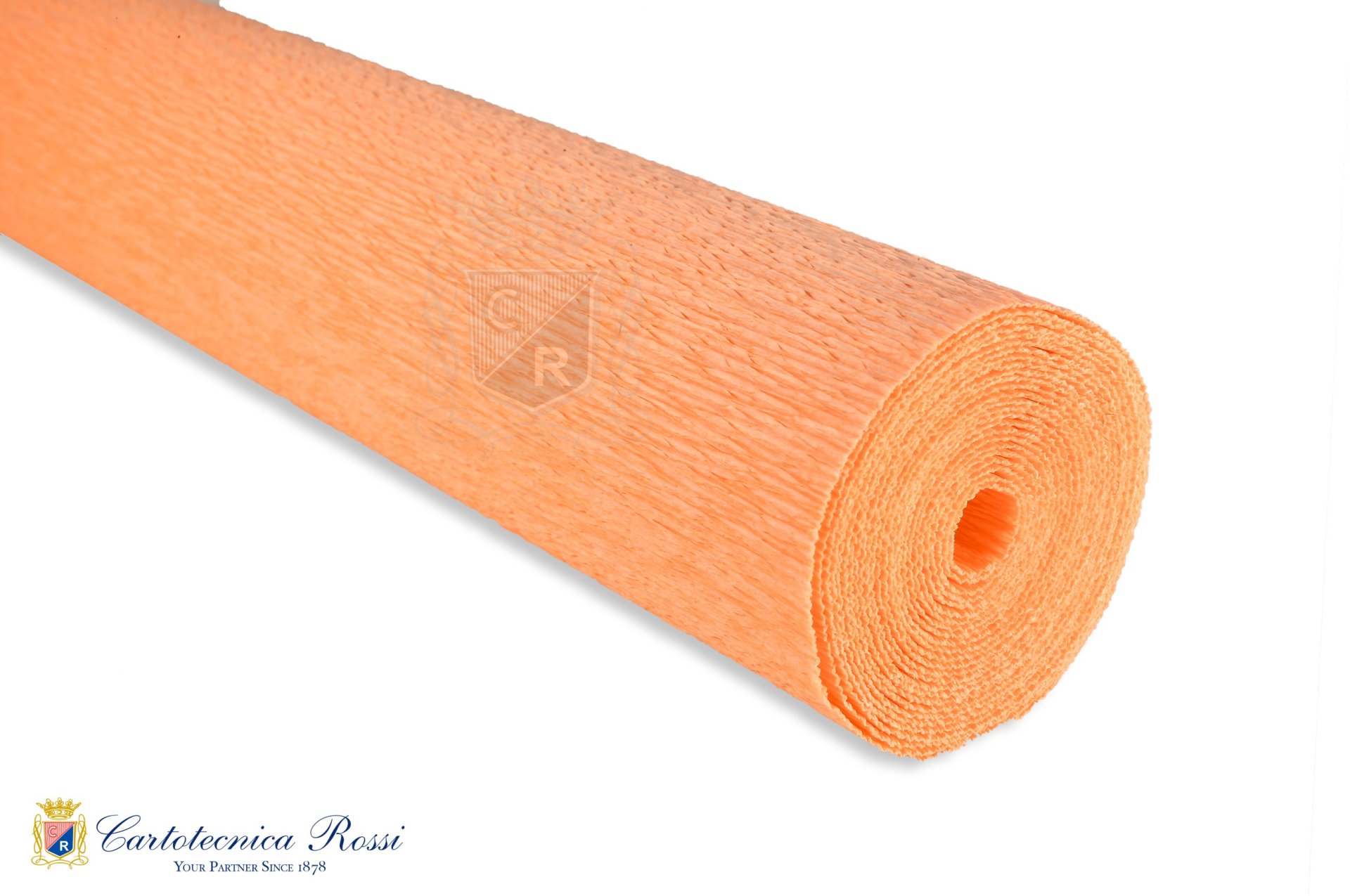 Crespate 'Artistica' 90g (120 g/m²) 50x150 Tinta Unita - Peonia 'Coral Charm'