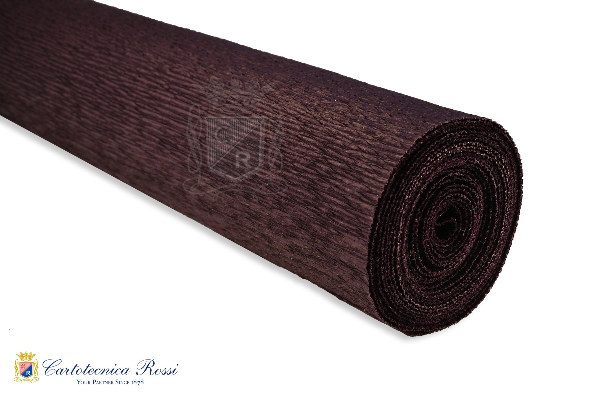 Crespate 'Artistica' 90g (120 g/m²) 50x150 Tinta Unita - 'Blackberry Purple' by Kate Alarcón