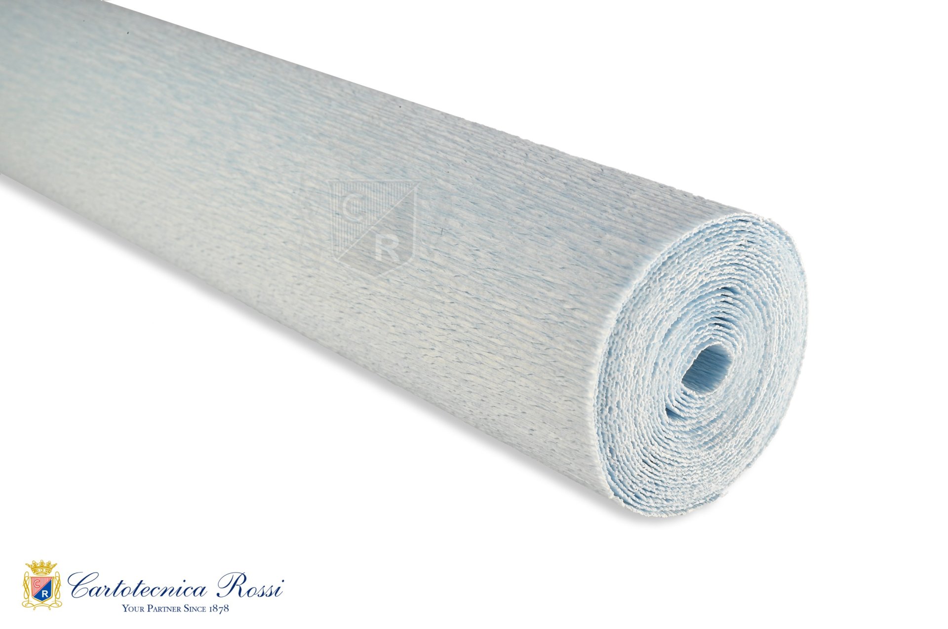 Crespate 'Artistica' 90g (120 g/m²) 50x150 Tinta Unita - Celeste
