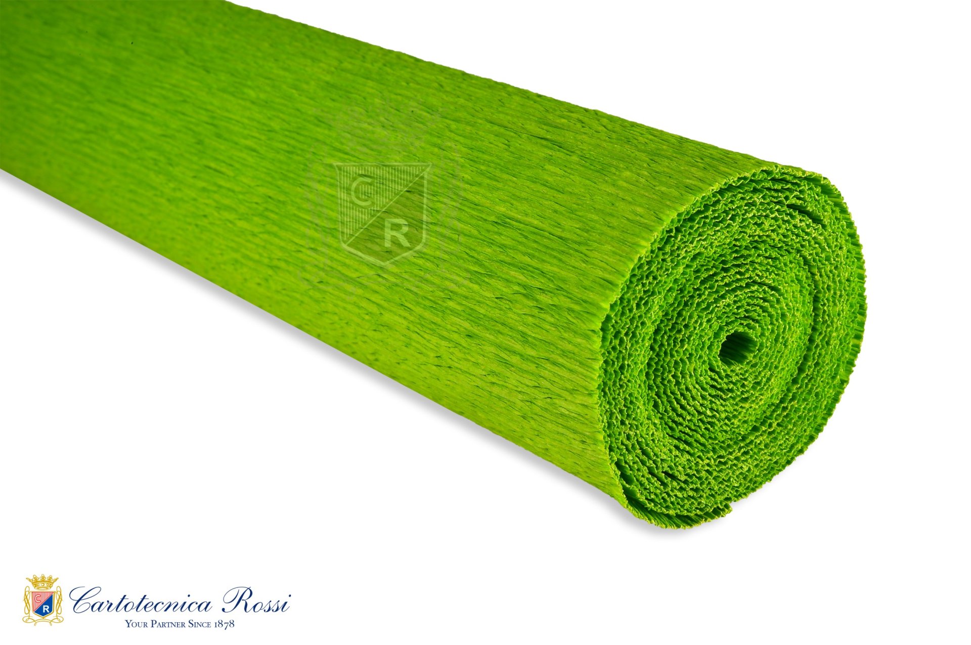 Crespate 'Artistica' 90g (120 g/m²) 50x150 Tinta Unita - Verde Mela