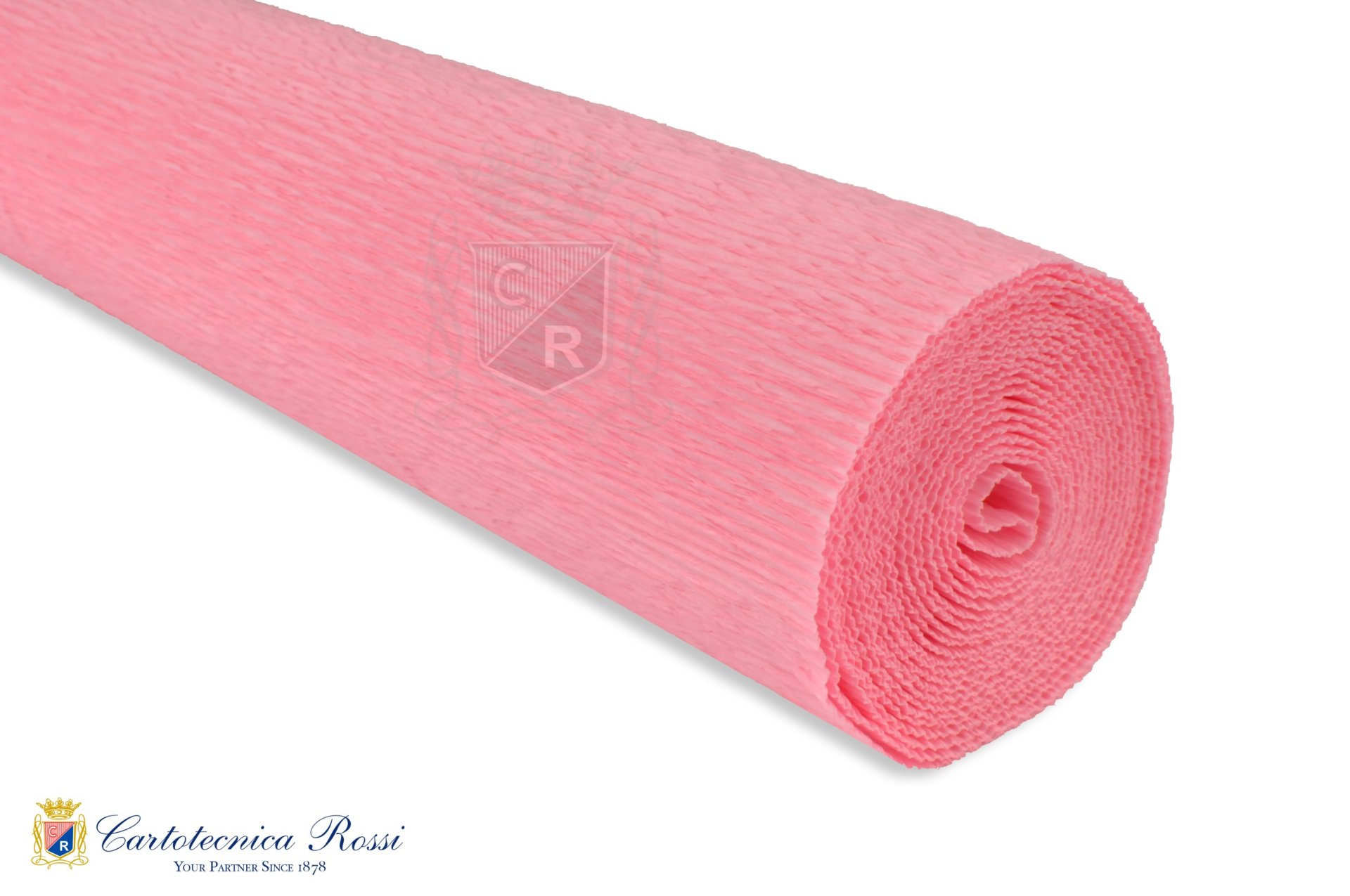 Crespate 'Fioristi Superior' 180g (144 g/m²) 50x250 Tinta Unita - Rosa