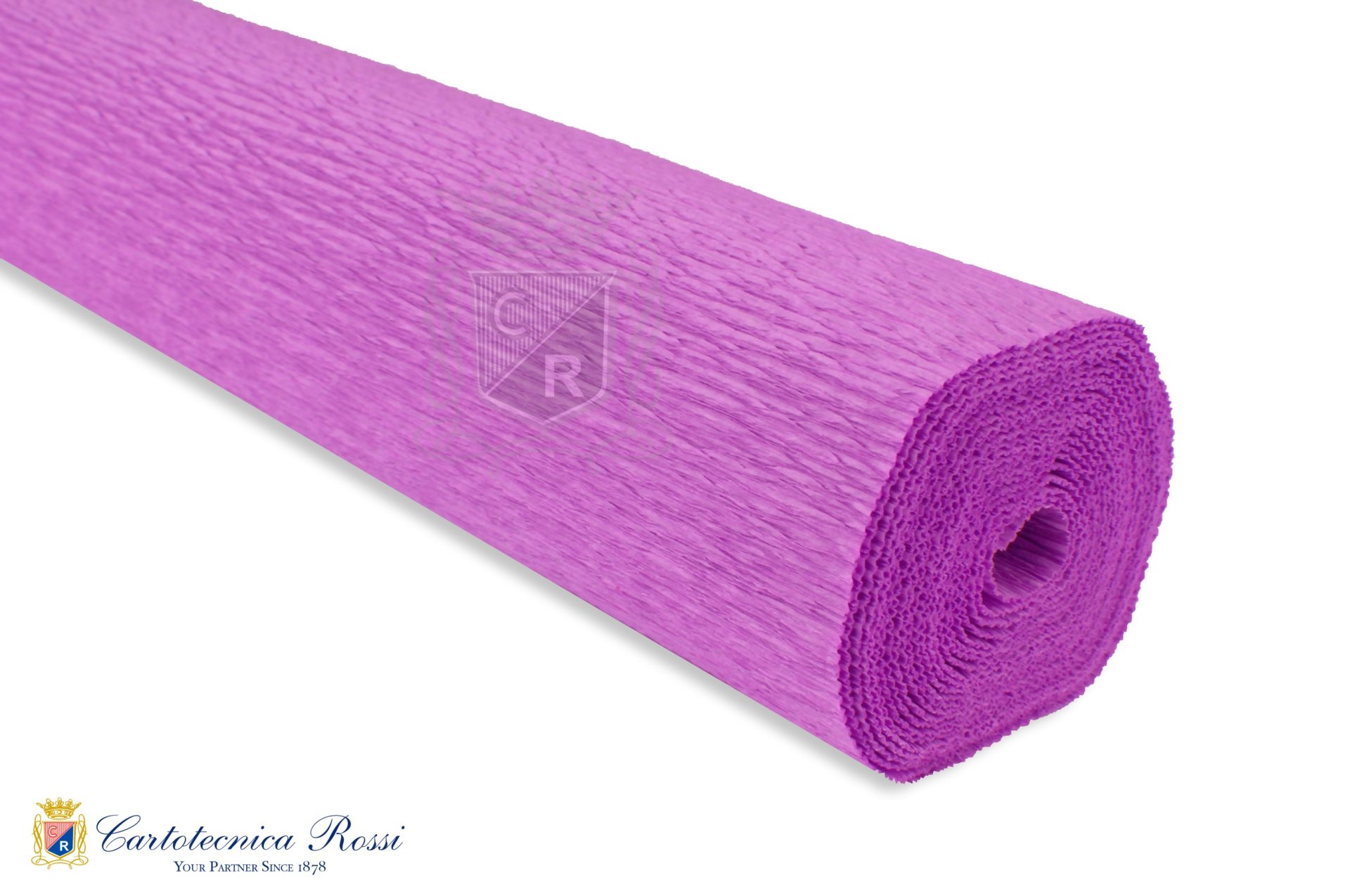 Crespate 'Fioristi Superior' 180g (144 g/m²) 50x250 Tinta Unita - Lilla