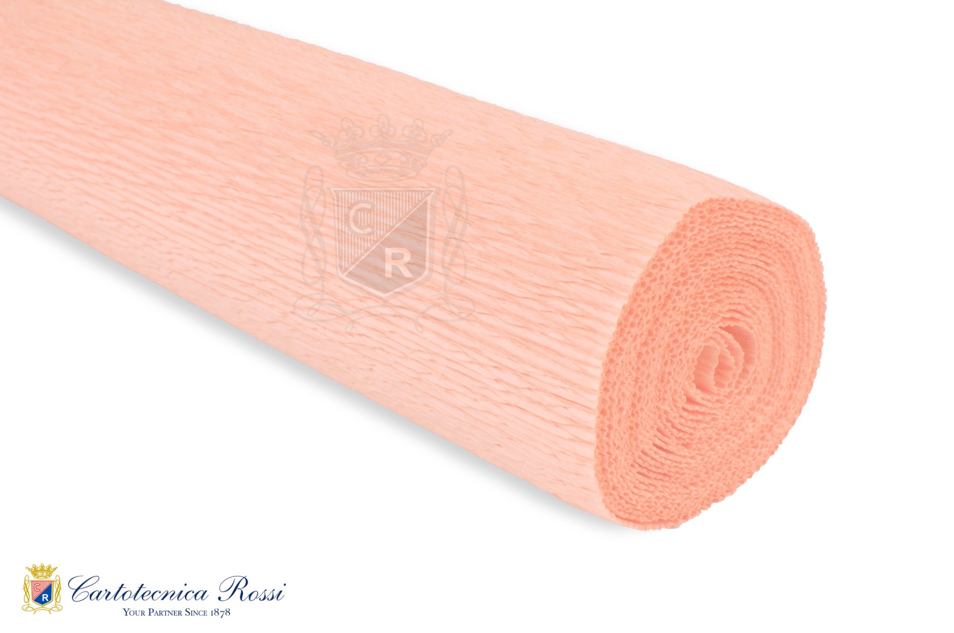 Crespate 'Fioristi Superior' 180g (144 g/m²) 50x250 Tinta Unita - 'Coral Rose Charm Peony' by Tiffanie Turner