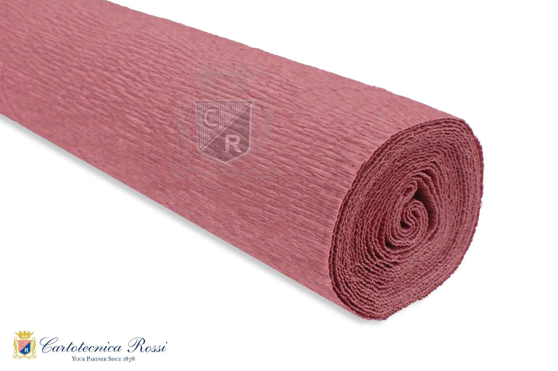 Crespate 'Fioristi Superior' 180g (144 g/m²) 50x250 Tinta Unita -'Dusky Plum' by Tiffanie Turner