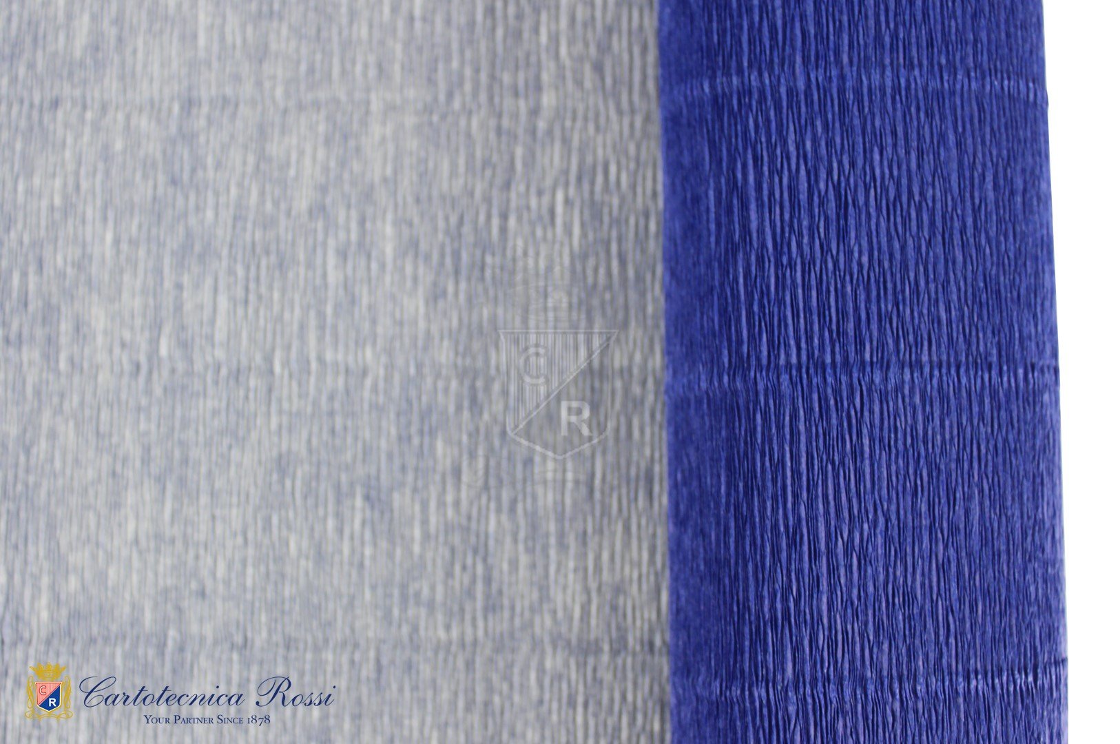 Florist' Crepe Paper Water Resistant 140g (112 g/m²) 50x250 Solid Colour - Printed Midnight Blue  