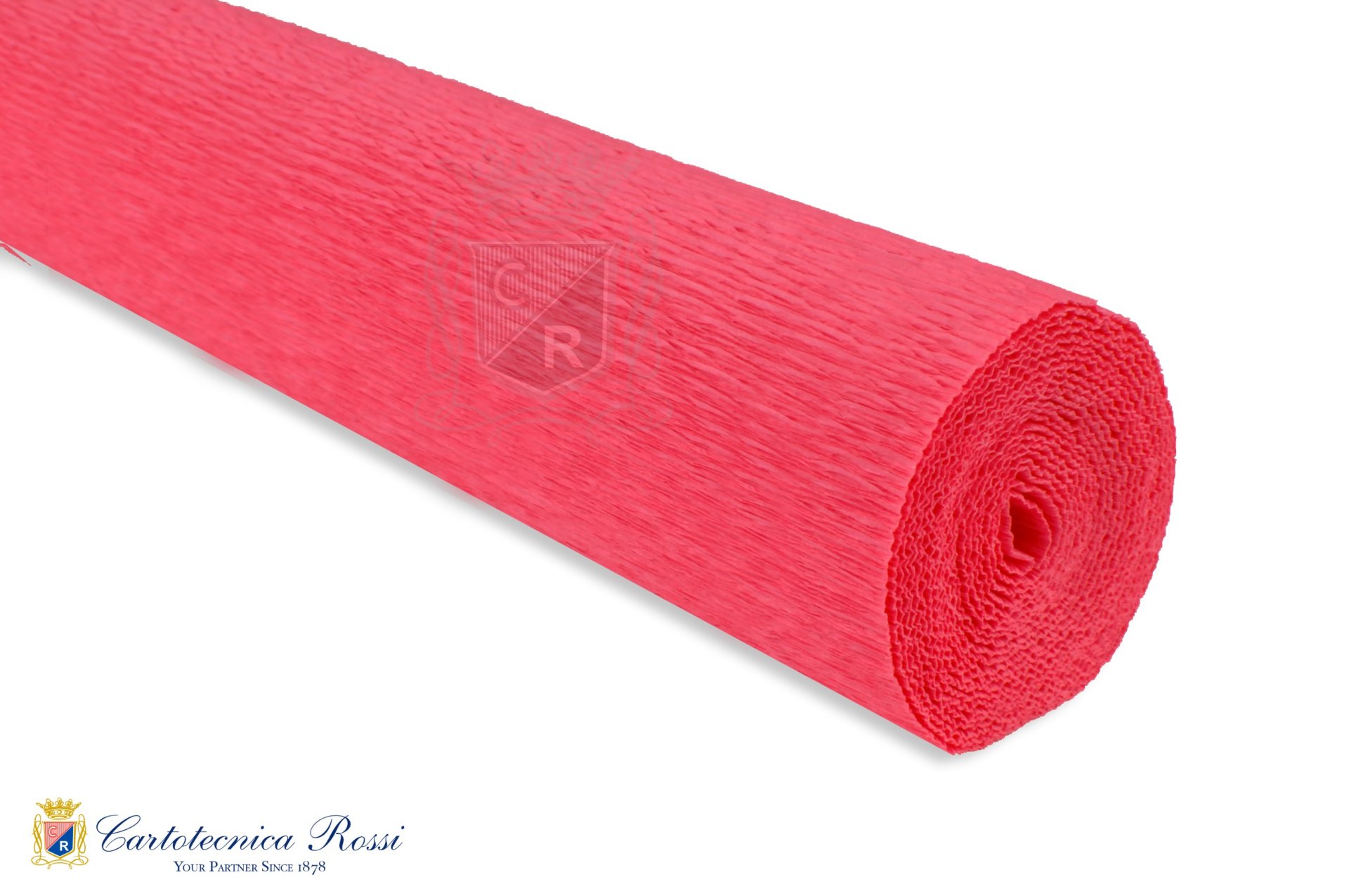 Crespate 'Fioristi' 140g (112 g/m²) 50x250 Tinta Unita - Rosa Shocking