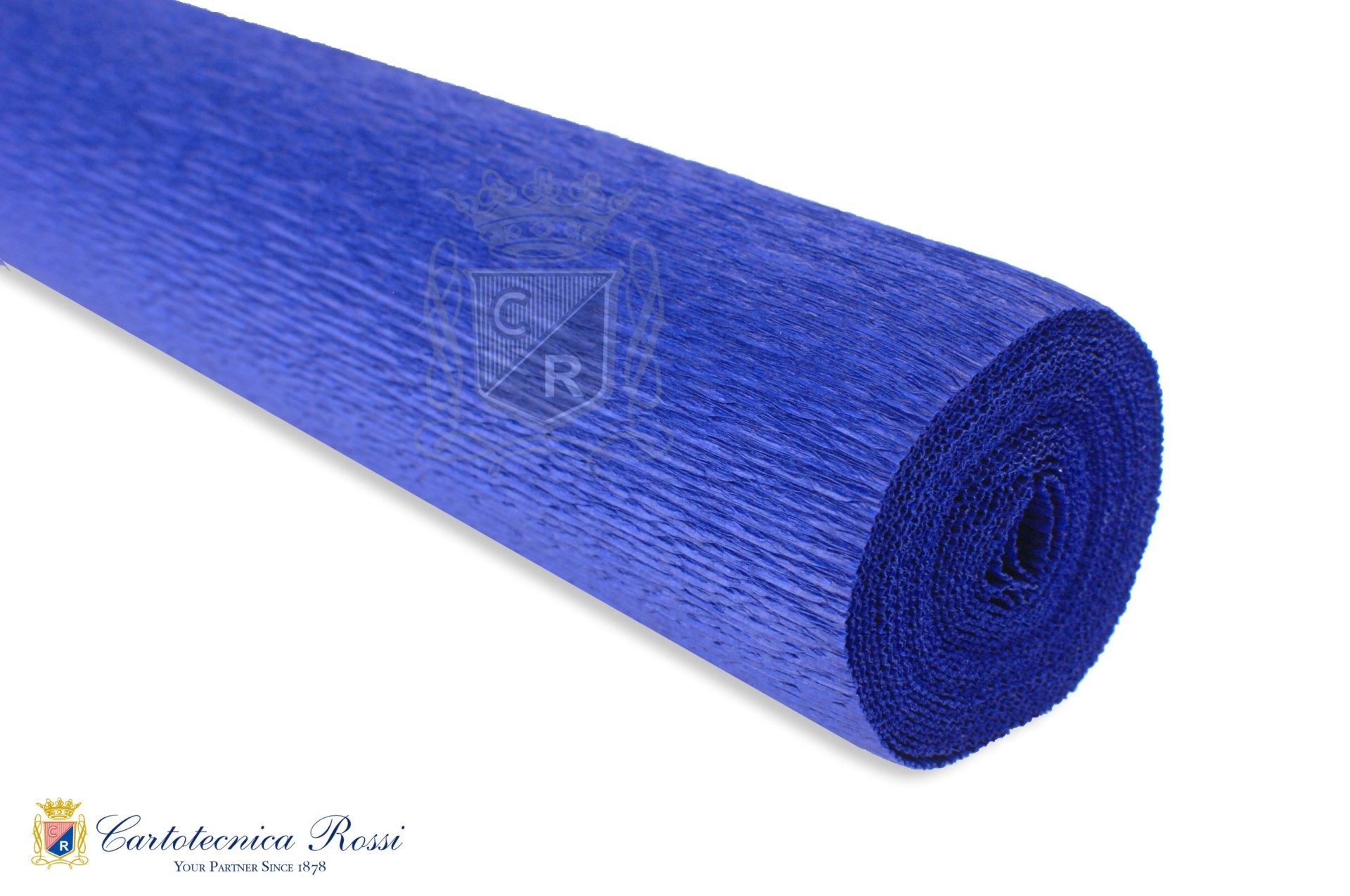 Crespate 'Fioristi' 140g (112 g/m²) 50x250 Tinta Unita - Blu Notte