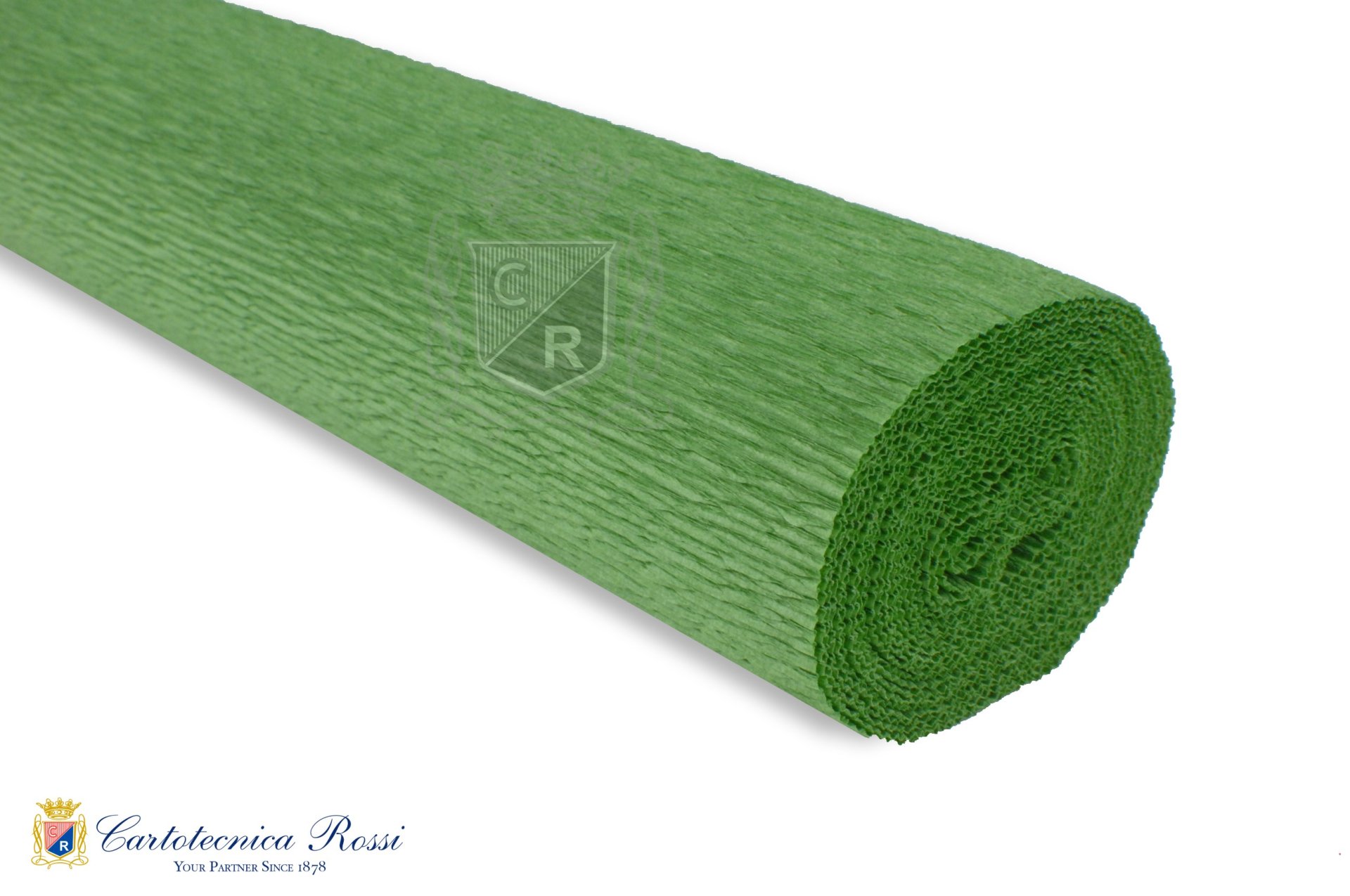 Crespate 'Fioristi' 140g (112 g/m²) 50x250 Tinta Unita - Verde Menta