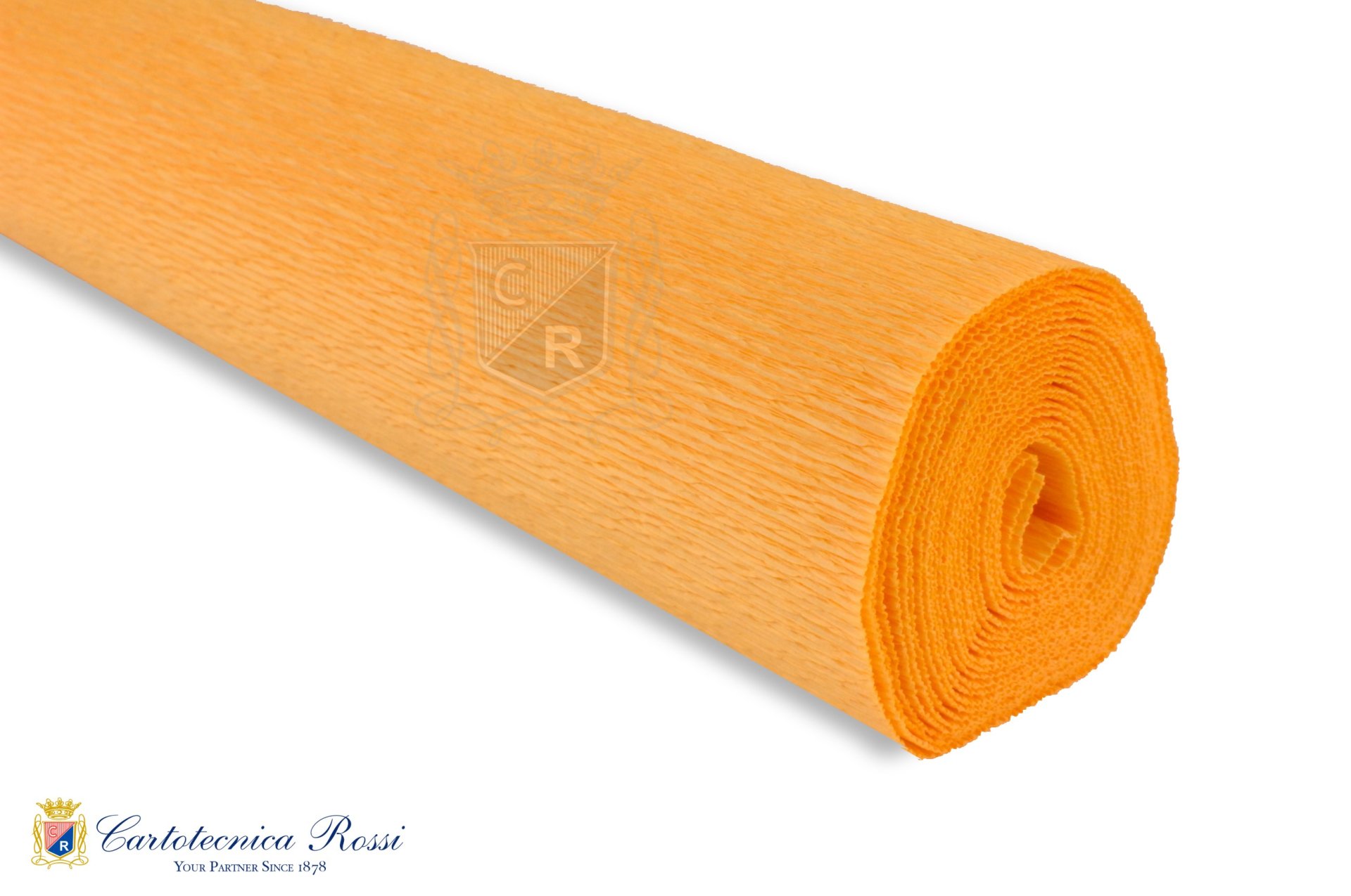 Crespate 'Fioristi' 140g (112 g/m²) 50x250 Tinta Unita - Giallo