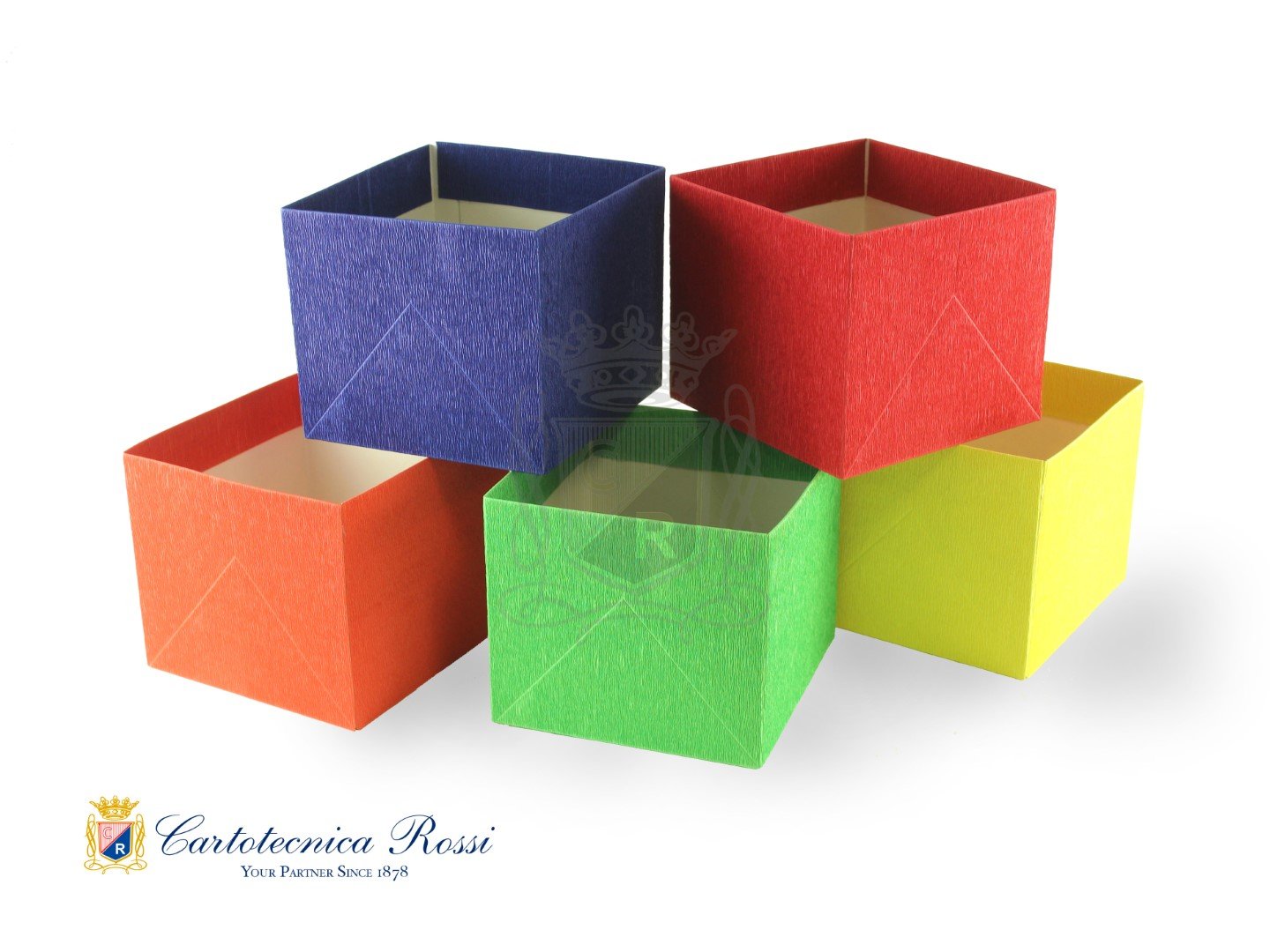 Cubo Sottovaso Water Resistant Giallo 17x17x15 LxPxH - Conf. da 5 pz.