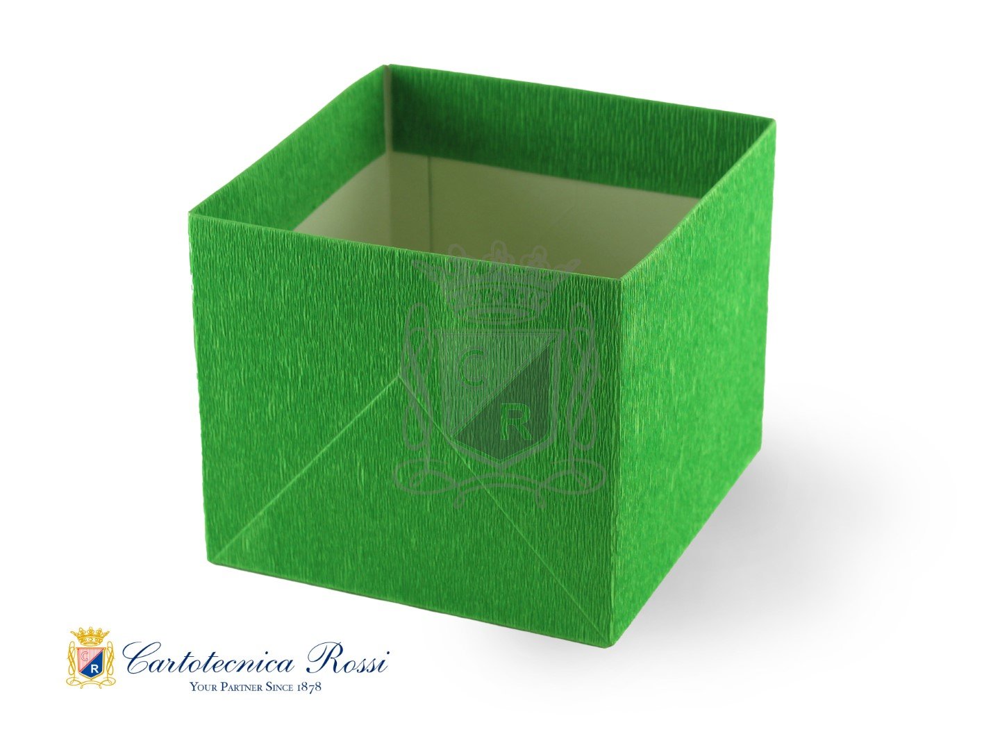 Cubo Sottovaso Water Resistant Verde 17x17x15 LxPxH - Conf. da 5 pz.