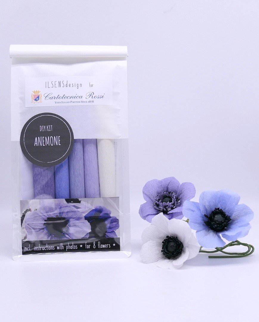 KIT Fai da te - ANEMONE - Kit per 8 Fiori