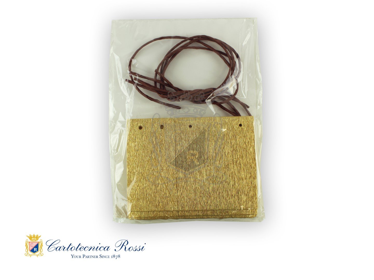 Shopper Oro Metallizzato Piccolo 11x7x13 LxPxH - Conf. da 5 pz.