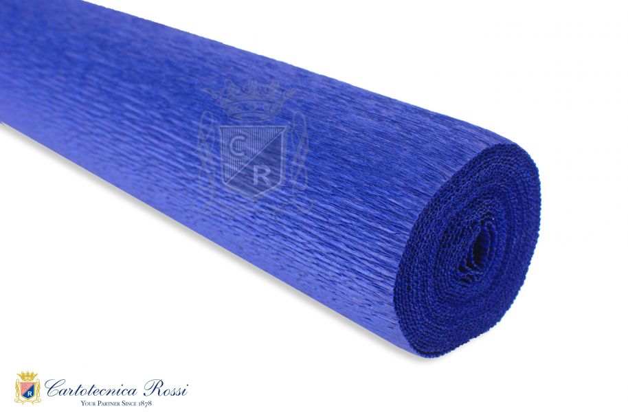 Crespate 'Fioristi Superior' 180g (144 g/m²) 50x250 Tinta Unita - Blu Notte