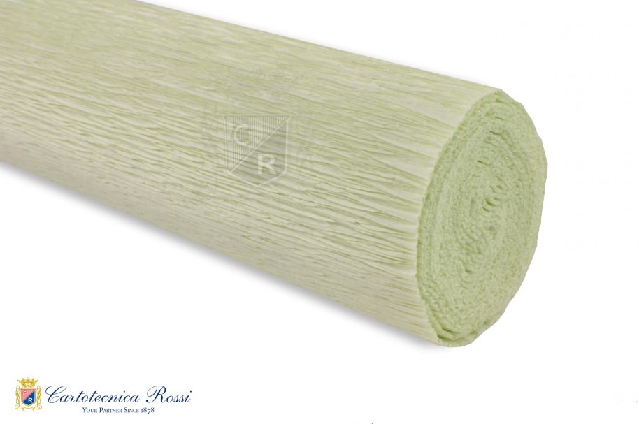 'Superior Florist' Crepe Paper 180g (144 g/m²) 50x250 Solid Colour - Water Green 