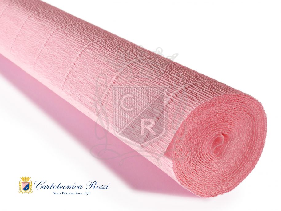 'Florist' Crepe Paper Water Resistant 140g (112 g/m²) 50x250 Solid Colour - Pink