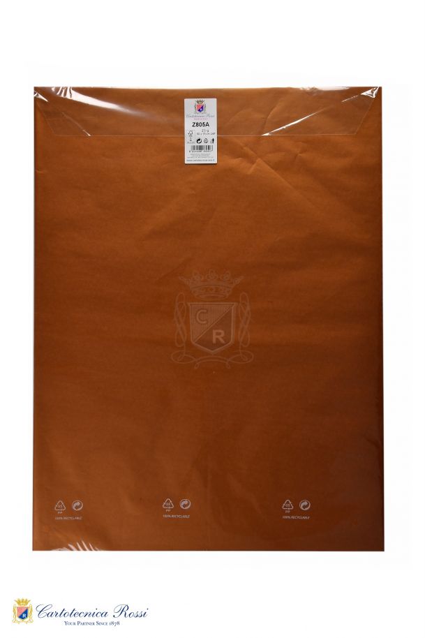 Metallic Tissue Paper 25g/m² in Blister with 24 sheets 50x75cm folded - Copper